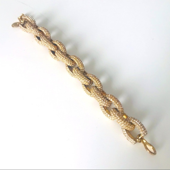 J CREW | Chunky Pave’ Bracelet - Picture 2 of 13